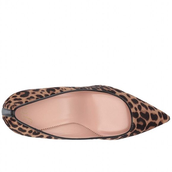 J.Crew 85 Mm Elsie Leopard Rich Mahogany Heel Pump - Picture 6 of 14